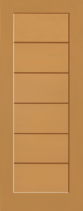 6 Panels with Groove